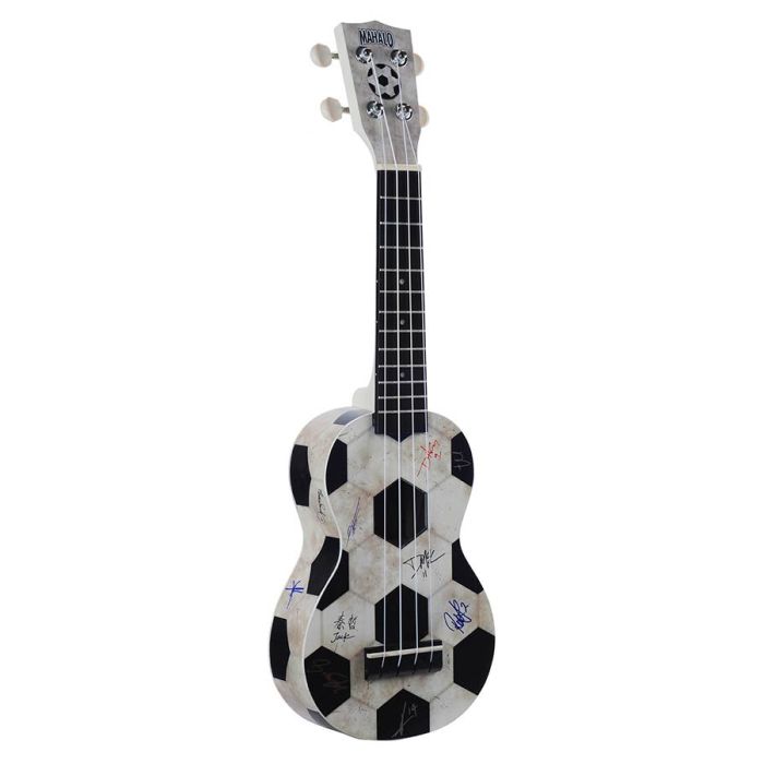 Mahalo Art Series soprano ukulele FOOTBALL, with bag