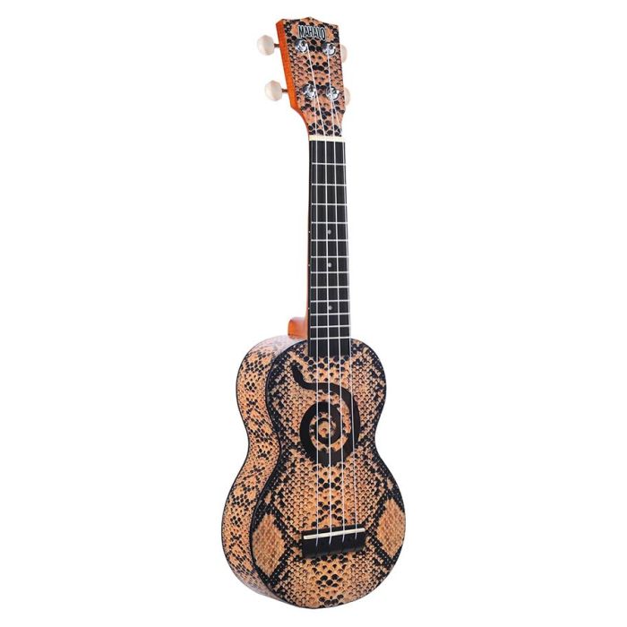 Mahalo Art Series soprano ukulele PYTHON, with bag