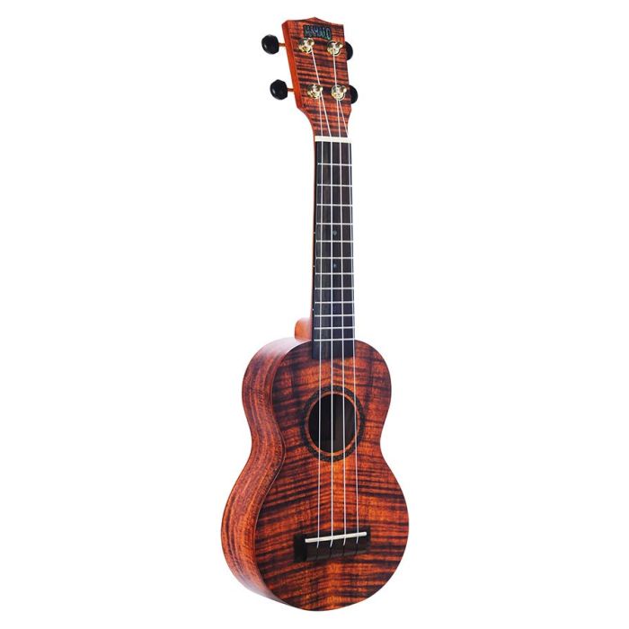 Mahalo Artist Elite Series soprano ukulele PHOTO FLAME KOA, with bag