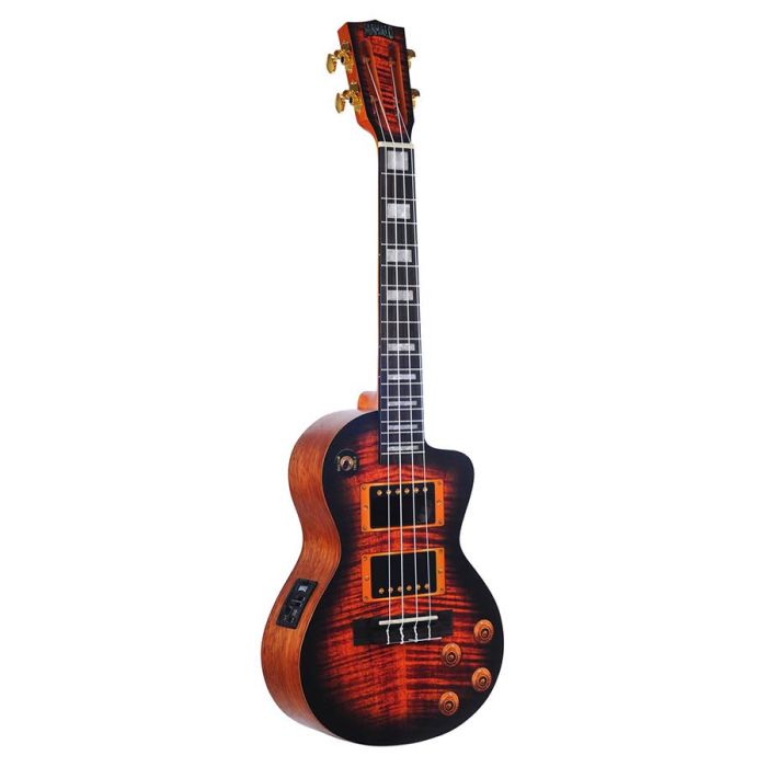 Mahalo Artist Elite Series tenor ukulele ELECTRIC GUITAR, with MEQ2 9v preamp, with bag