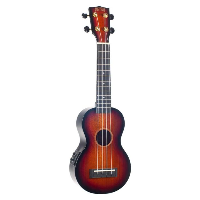 Mahalo Java Series soprano ukulele, 1V en (MVT2), 3 tone sunburst, with bag