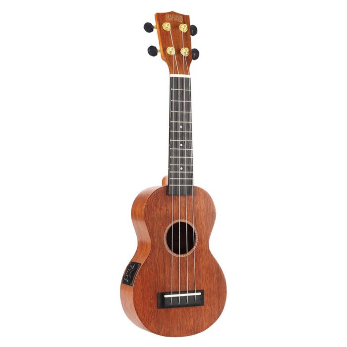 Mahalo Java Series soprano ukulele, 1V en (MVT2), transparent brown, with bag