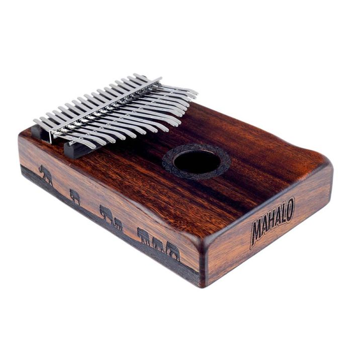 Mahalo kalimba 17 keys TRADITIONAL, with tuning hammer and bag