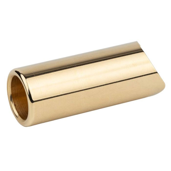 The Rock Slide polished brass Dylan Adams signature slide sizeXS/S, with double cutaway