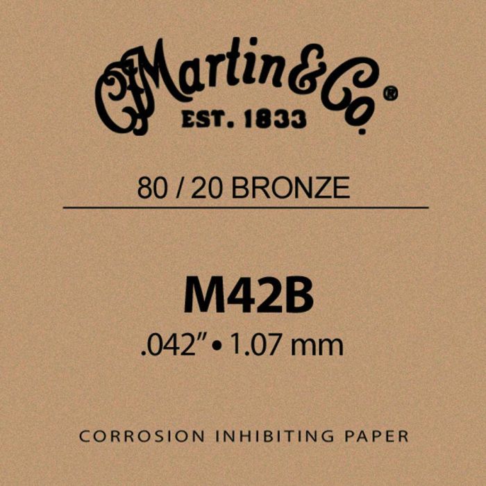 Martin Traditional Series 042 snaar, 80/20 bronze