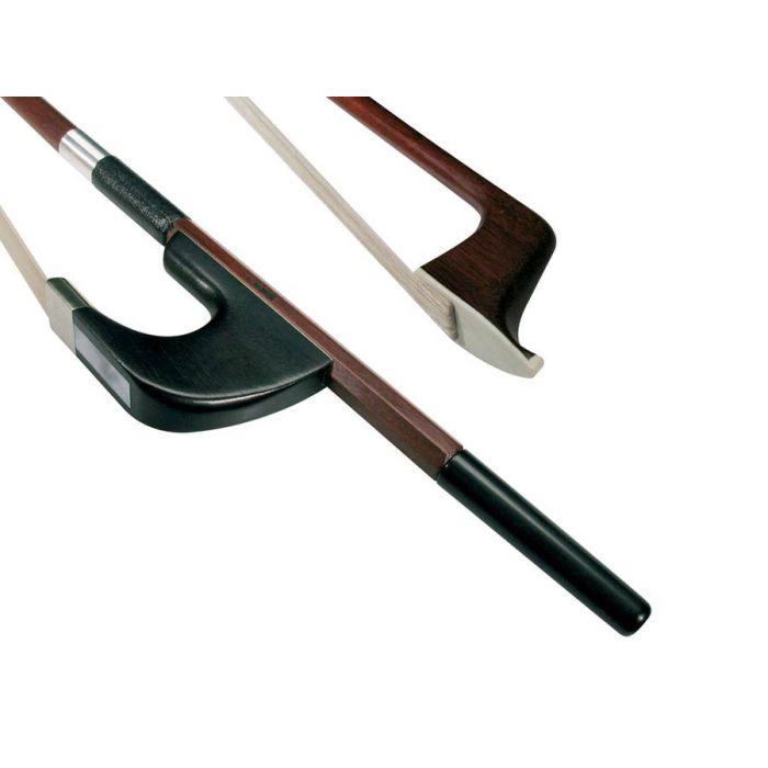 Dörfler Basic Collection contrabas strijkstok, 3/4, German style, brazil wood, rond