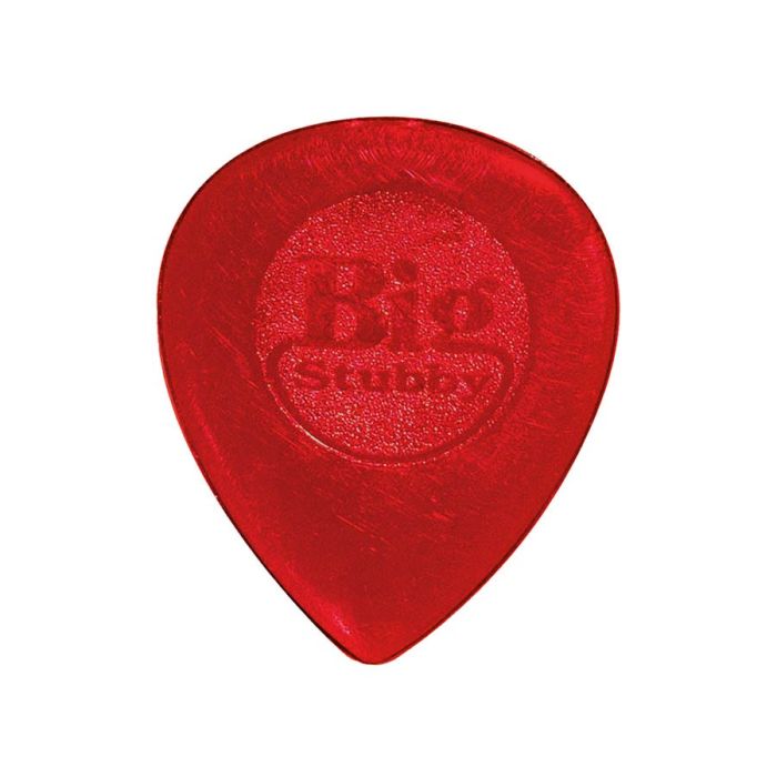 Dunlop Big Stubby 1.00 mm. plectra, rood,  24-pack