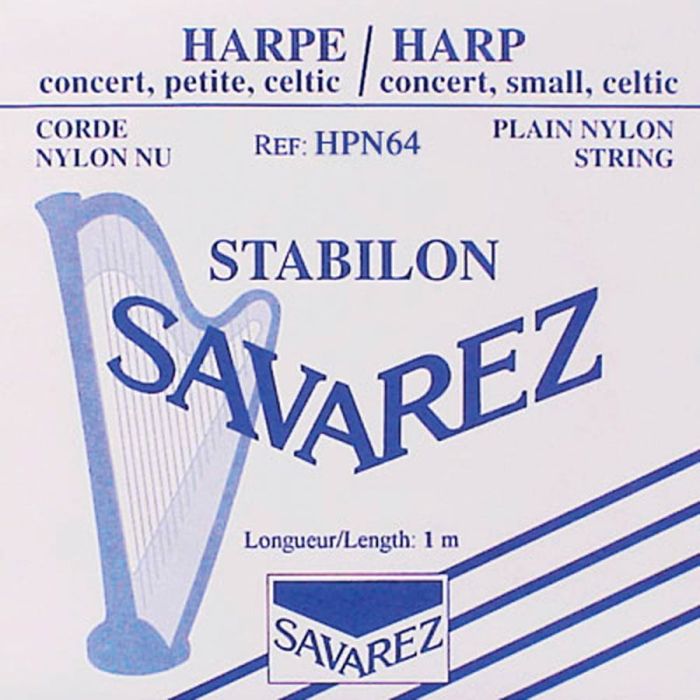 Savarez harpsnaar, rectified nylon, 0,64mm, lengte: 1 meter