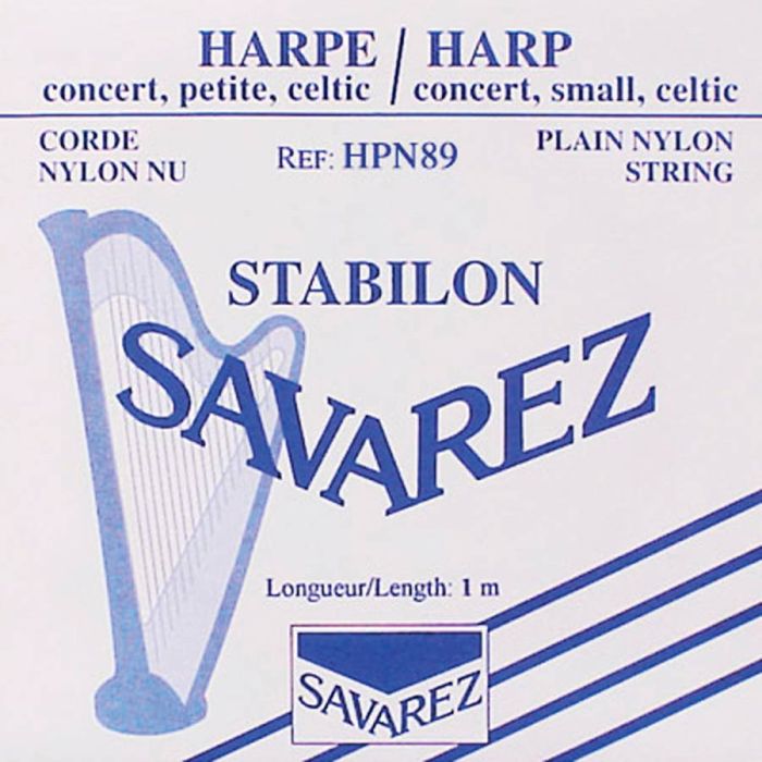 Savarez harpsnaar, rectified nylon, 0,89mm, lengte: 1 meter