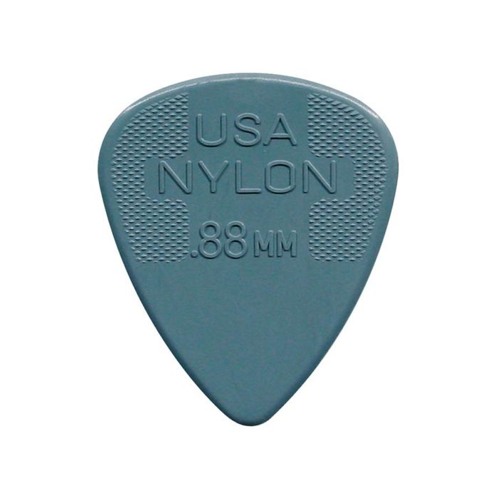 Dunlop Nylon Standard 0.88 mm. plectra, nylon, donkergrijs, 72-pack