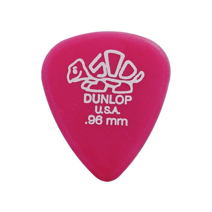 Dunlop Delrin-500 0.96 mm. plectra, donkerroze, 72-pack