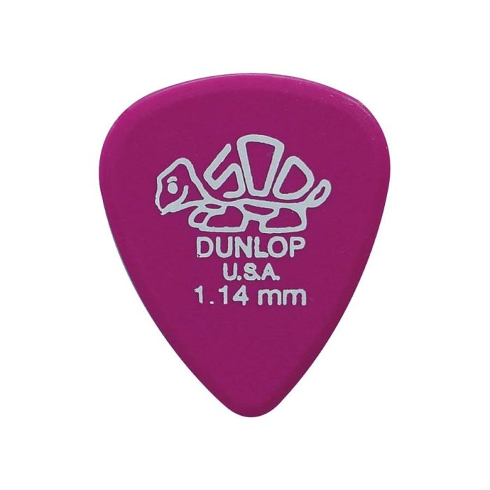 Dunlop Delrin-500 1.14 mm. plectra, magenta, 72-pack