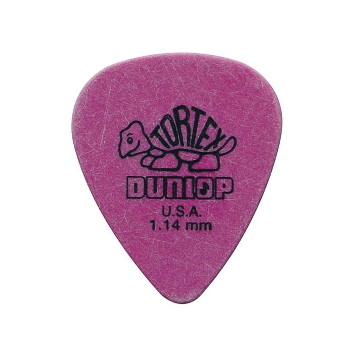 Dunlop Tortex Standard 1.14 mm. plectra, paars, 72-pack