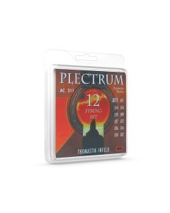 Thomastik Infeld Plectrum snarenset akoestisch 12-snarig, bronze flatwound, 011