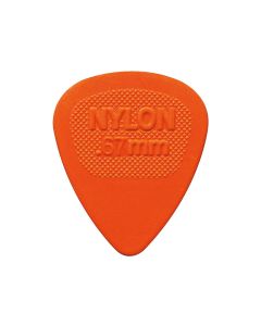 Dunlop Nylon Midi 0.67 mm. plectra, nylon, oranje, 72-pack