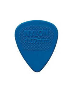 Dunlop Nylon Midi 1.07 mm. plectra, nylon, blauw, 72-pack