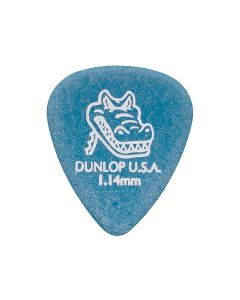 Dunlop Gator Grip 1.14 mm. plectra, blauw, 72-pack