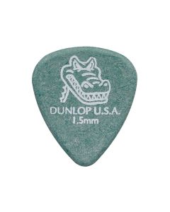 Dunlop Gator Grip 1.50 mm. plectra, groen, 72-pack