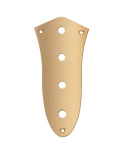 Boston control plate, Jocker bass, 8,5mm holes for metric pots, gold