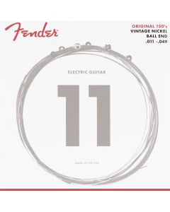 Fender Original 150s snarenset elektrisch, pure nickel, medium: 011-014-018-025-038-048