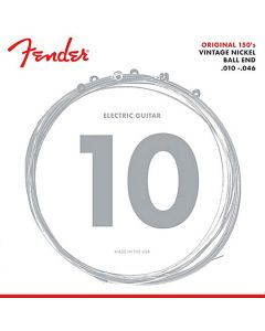 Fender Original 150s snarenset elektrisch, pure nickel, regular: 010-013-017-026-036-046