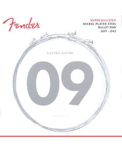 Fender Super Bullets snarenset elektrisch, nickel roundwound, light: 009-011-016-024-032-042