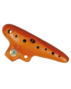 Schwarz ocarina, G stemming, 13 cm, keramisch, met hoes