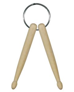 Hayman sleutelhanger, met 2 houten drumstukken