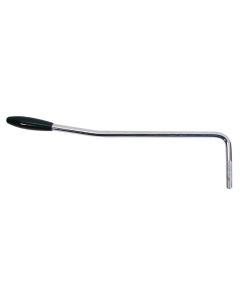 Boston tremolo arm, 5mm thread, 5mm arm diameter, chrome with  black cap