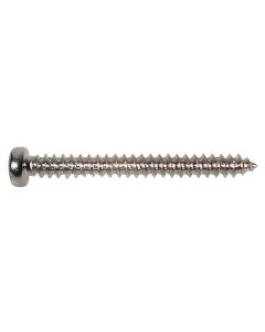 Boston pickup screw, 2,6x25mm, 12pcs, dome head, tapping, nickel