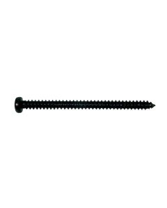 Boston pickup screw, 2,6x35mm, 12pcs, dome head, tapping, black