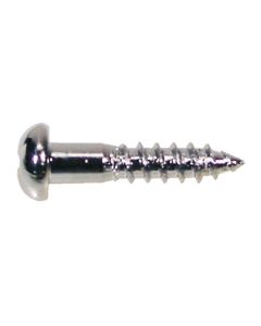 Boston screw, 2,1x10mm, 12pcs, dome head, nickel