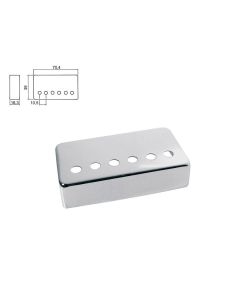 Boston pickup cover, humbucker, pitch=10,5mm, bridge position, metal nickel