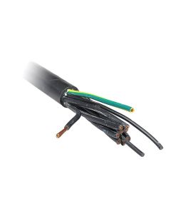 Proel netvoedingkabel, grijs, prijs per meter mpr-1025bk antiflame, 10 x 2,5 mm, diam.16,8mm