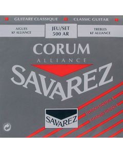 Savarez Alliance Corum snarenset klassiek, KF composite fiber, silverwound Corum basses, normal tension