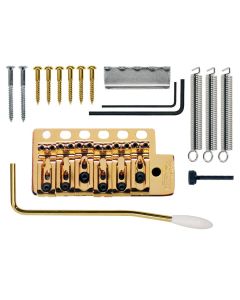 Gotoh tremolo Wilkinson type, pitch 10,8 mm, 6 pivot points, gold