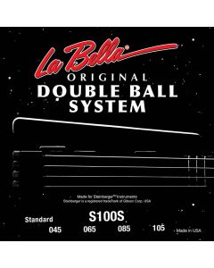 La Bella Double Ball End System snarenset basgitaar, voor Steinberger , double ball end, light, 045-065-085-105