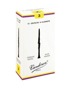 Vandoren White Master rieten voor Bb-klarinet 3.0, 10-pack