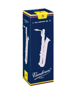 Vandoren Traditional rieten voor baritonsaxofoon 3.0, 5-pack