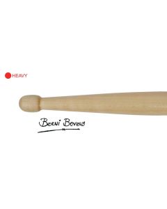 Agner Berni Bovens drumstokken, paar, hickory, rood/zwaar gewicht, 15,7 x 409 mm.