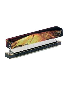 Belcanto tremolo harmonica, 40-tonig, C, ABS