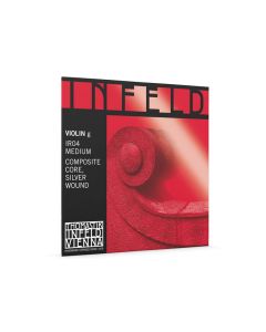 Thomastik Infeld Infeld Red vioolsnaar G-4 4/4, rood, silversteel wikkeling