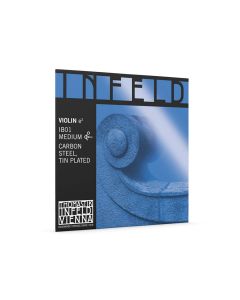 Thomastik Infeld Infeld Blue vioolsnaar E-1 4/4, blauw, tinned steel