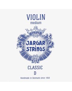 Jargar Classic Blue vioolsnaar D-3, medium, blauw, flexi-metal