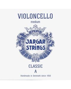 Jargar Classic Blue cellosnaar A-1, medium, blauw, flexi-metal