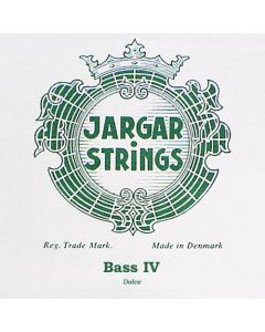 Jargar Classic Green contrabassnaar E-4, soft, groen, flexi-metal