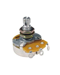 Ultra 250K linear (tone) potentiometers, 6 pcs, 10mm. bushing, M8x0,75 thread, made in Korea