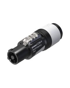 Neutrik Speakon voeding connector female, 20 ampere, 3-polig, grijs (power out)