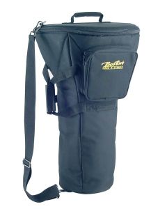 Boston gigbag voor djembe, voor 12" djembe, zwart cordura, 21 mm gevoerd, met riem, accessoire gig bag