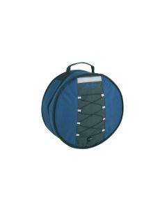 Boston deluxe gigbag voor snaartrom 14"x 6,5", zwart-blauw, 15 mm gevoerd hardfoam